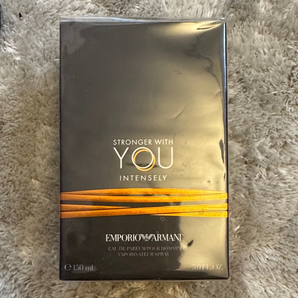 Emporio Arman stronger with you intensely 150ml NEW &SEALED